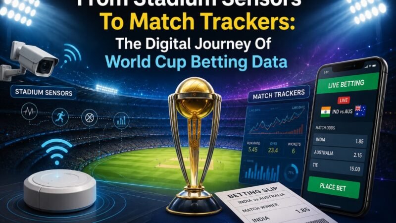 From Stadium Sensors To Match Trackers: The Digital Journey Of World Cup Betting Data