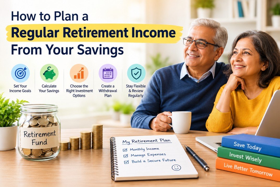How to Plan a Regular Retirement Income From Your Savings